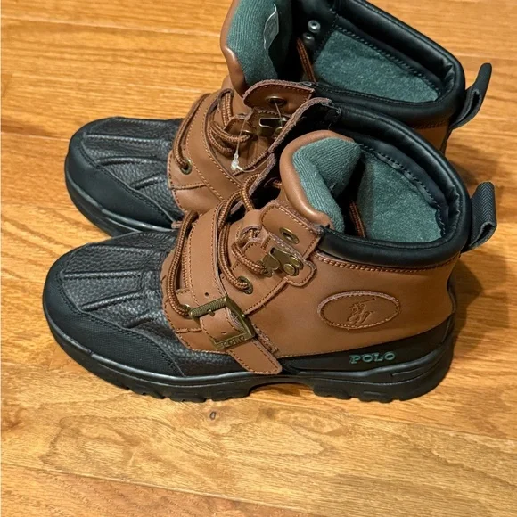 Polo by Ralph Lauren Kids Two-Tone Boots - Picture 2 of 5